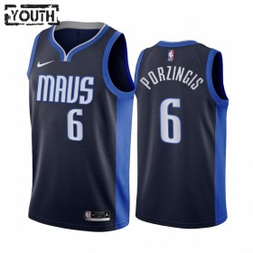 Dres Dallas Mavericks Kristaps Porzingis 6 2020-21 Earned Edition Swingman - Dječji